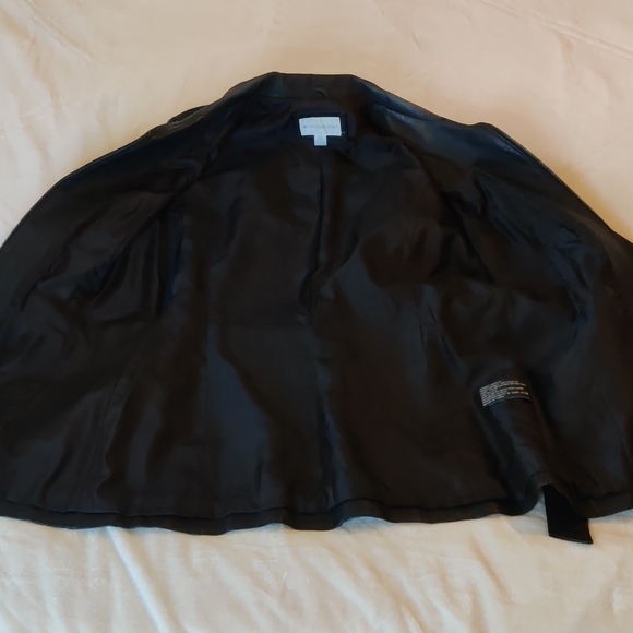 Worthington Black Leather Woman's Coat - Picture 8 of 8